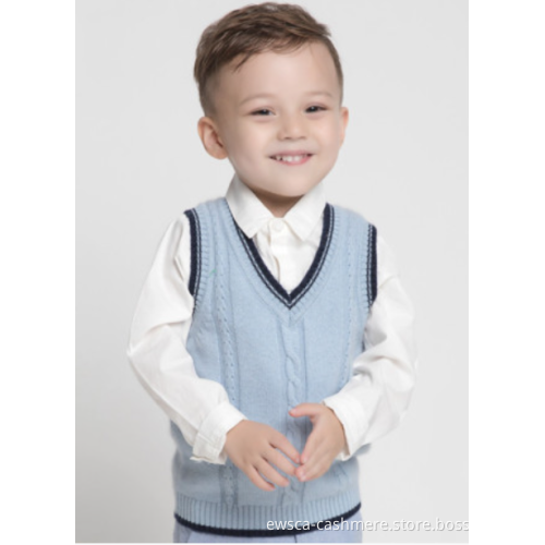 Cute Colors Lovely Pure Cashmere Vest for kids